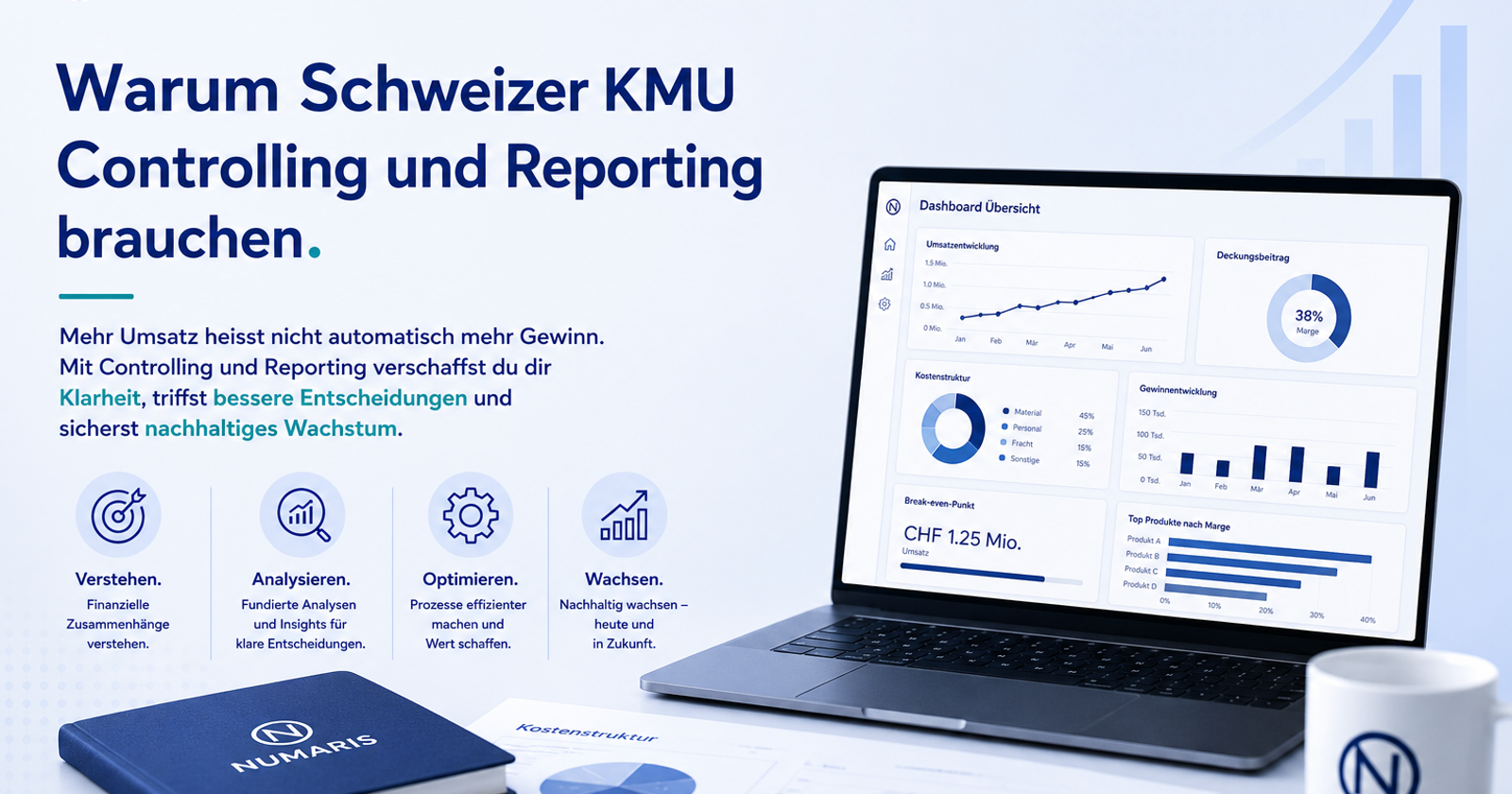 Warum Schweizer KMU Controlling und Reporting brauchen